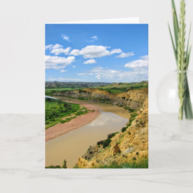 Carte de note de la rivière Little Missouri (Devant)
