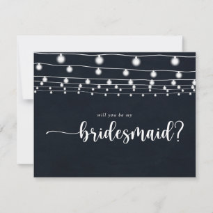 Carte de note de la société Bridesmaid