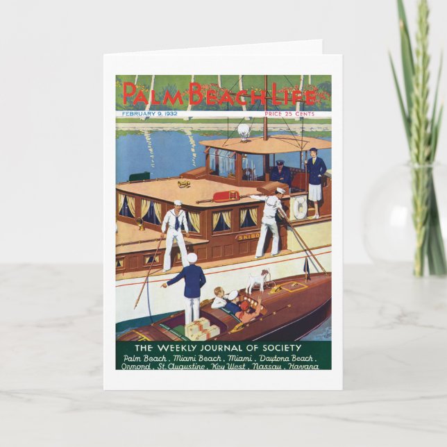Carte de note de la vie #6 de Palm Beach (Devant)