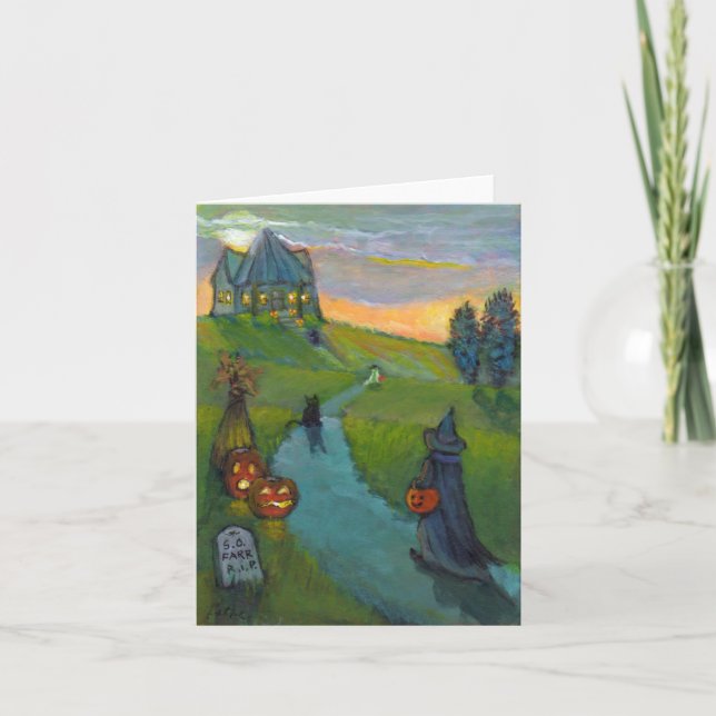 Carte de note de mise à jour longue marche (Devant)