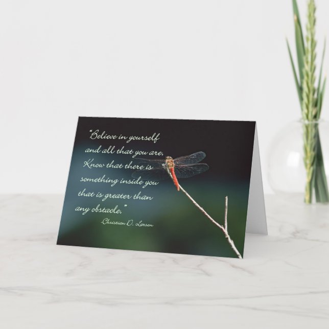 Carte de note de motivation (Devant)