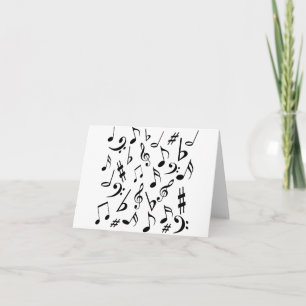 Carte de note de musique
