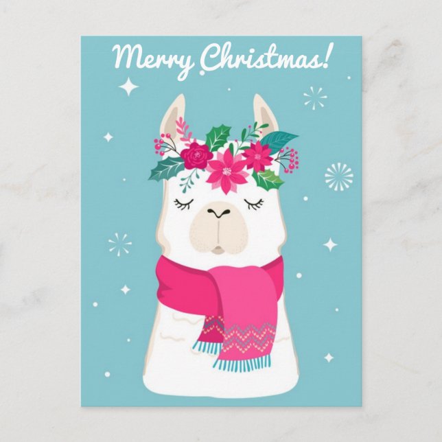 Carte de note de Noël Joyeux (Devant)
