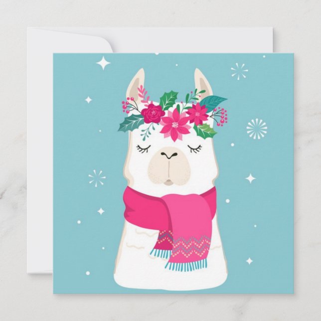 Carte de note de Noël Joyeux (Devant)