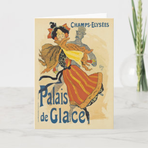 Carte de note de Palais de Glace