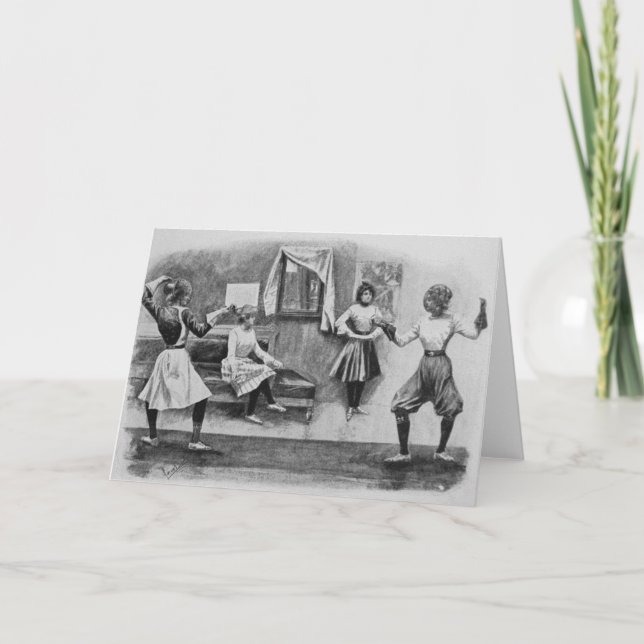 Carte de note de passage pour clôtures pour femmes (Devant)