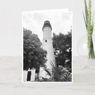 Carte de note de phare Key West<Blank Inside>