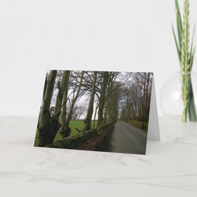 Carte de note de route du pâturage (Devant)