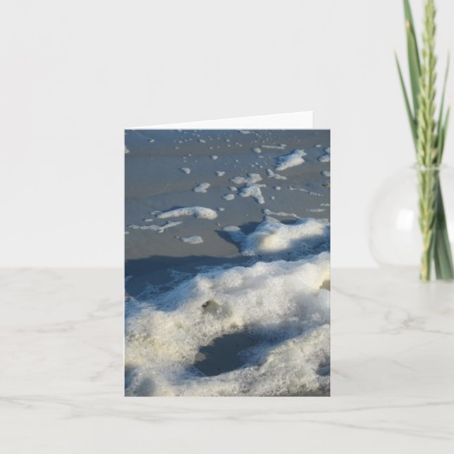 Carte de note de "Seafoam" - (Devant)