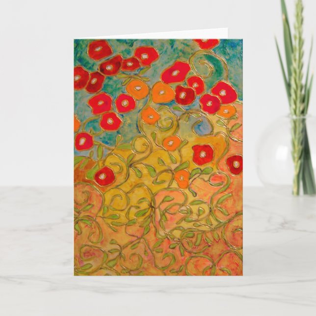 carte de note de splendeur de lumière du soleil (Devant)