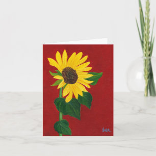 Carte de note de tournesol