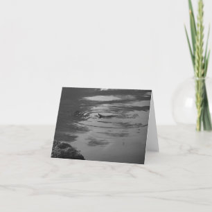 Carte de note Dragonfly Zen Pond