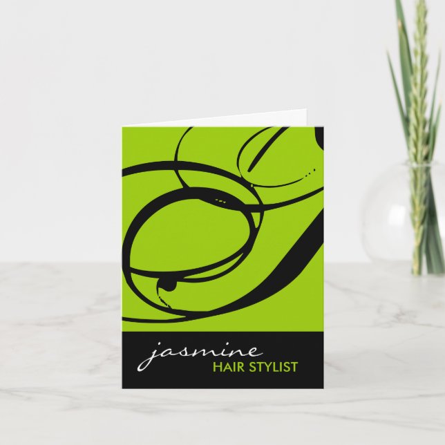 Carte de note élégante (Devant)