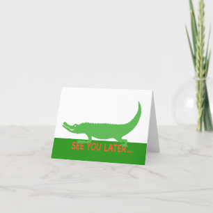 Carte de note Gator Thank You