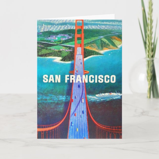 Carte de note Golden Gate Bridge (Devant)