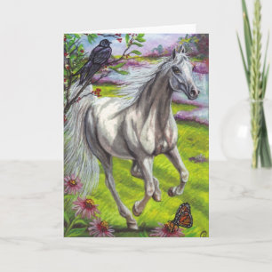 Carte de note HORSE DAPPLE EXÉCUTER