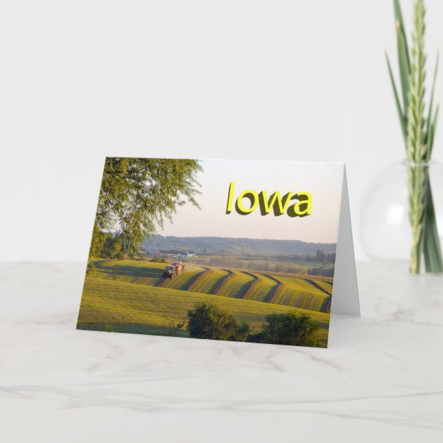 Carte de note Iowa (Devant)