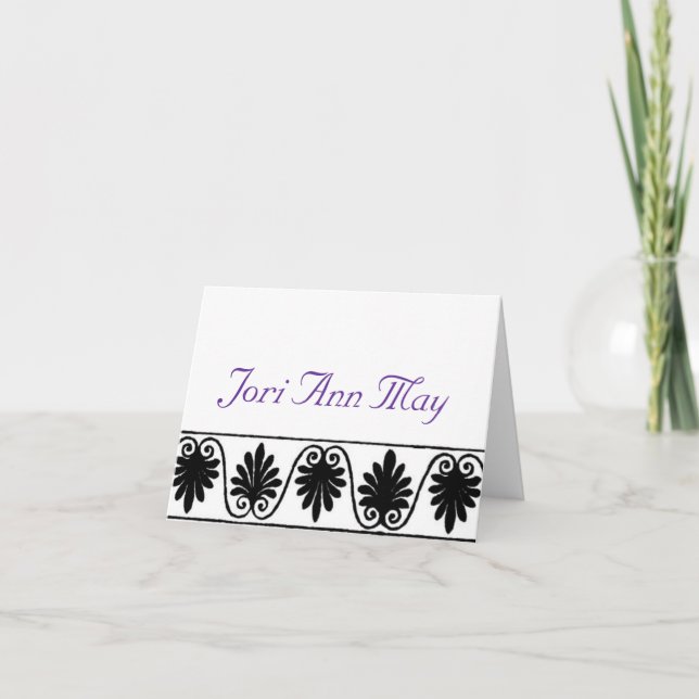 Carte de note Jori (Devant)