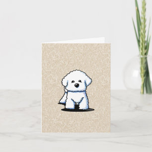 Carte de note KiniArt Bichon
