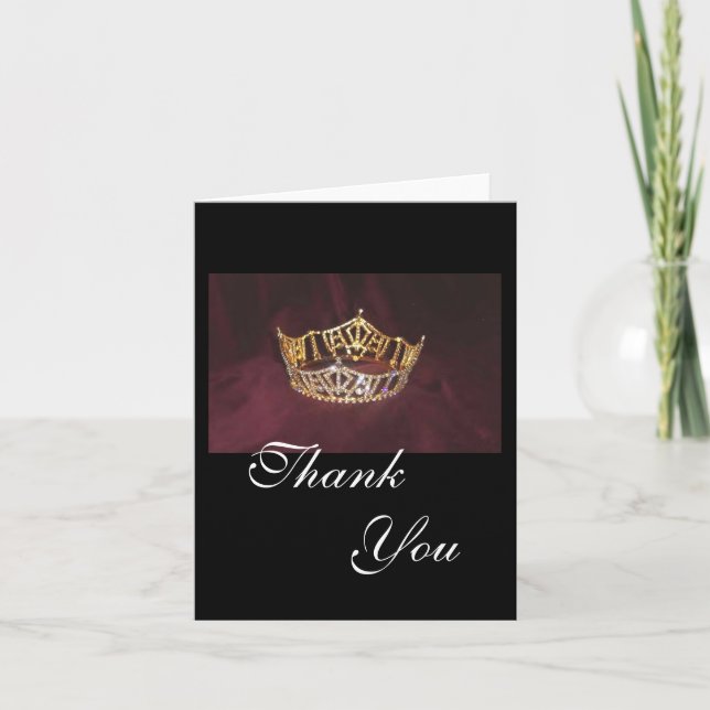 Carte de note Merci (Devant)