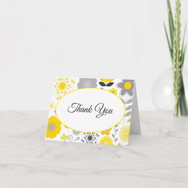 Carte de note Merci (Devant)