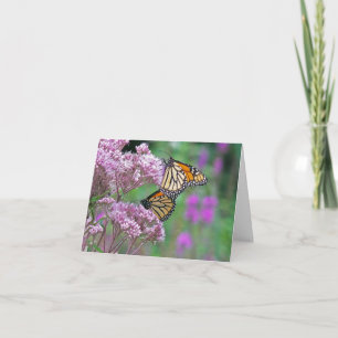 Carte de note Monarch Butterflies