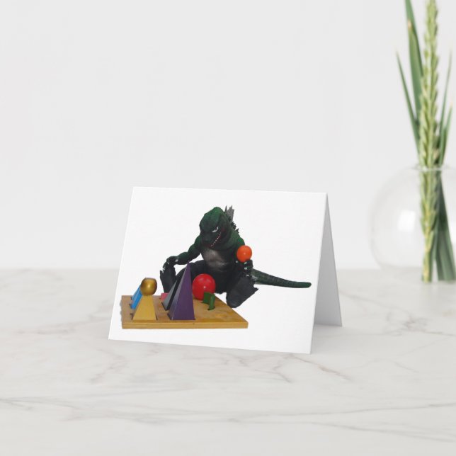 Carte de note Montessaurus & Grammar Solides (Devant)