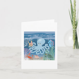Carte de note Octopus
