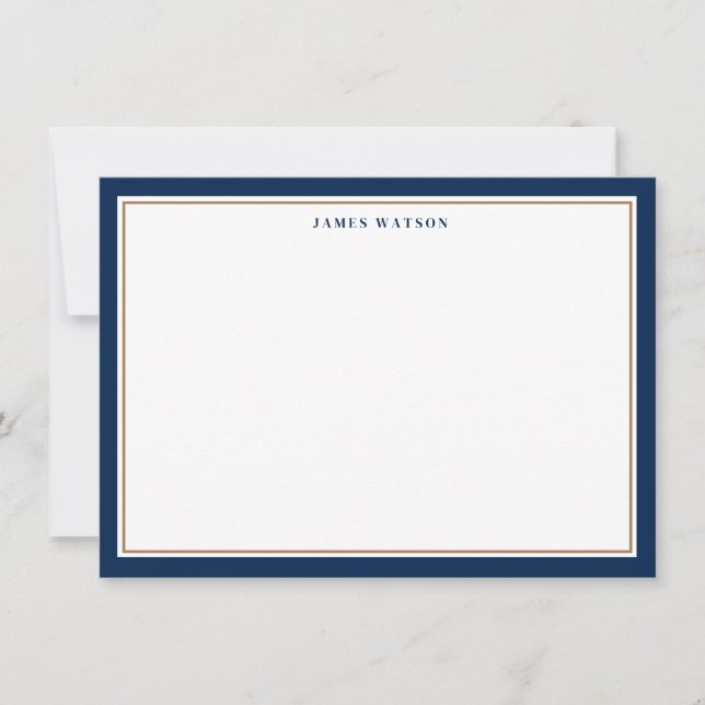 Carte de note personnalisée (Devant)