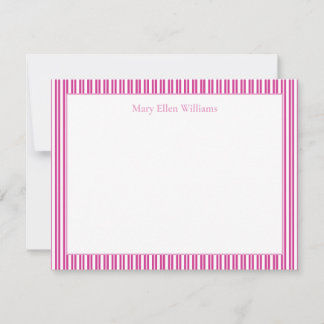 Carte de note plate