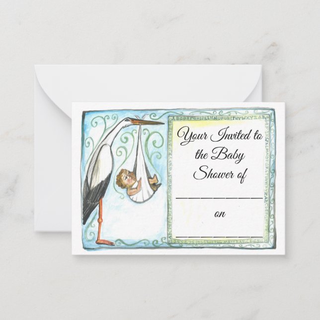 Carte de note plate (Devant)