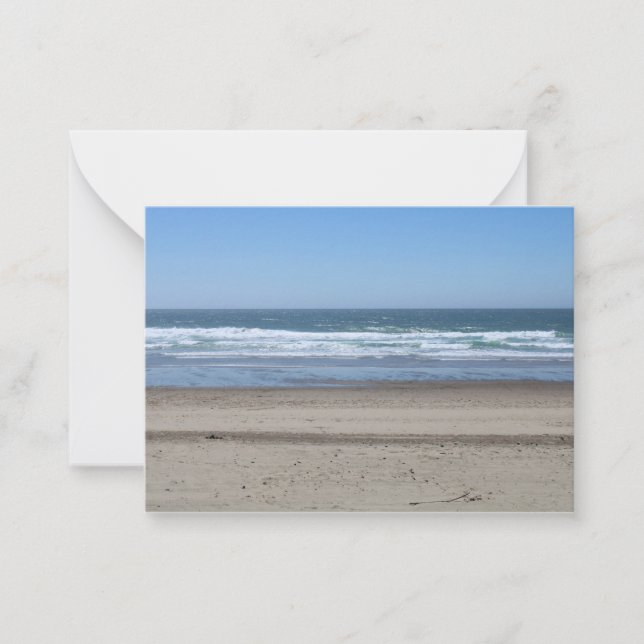 Carte de note plate (Devant)