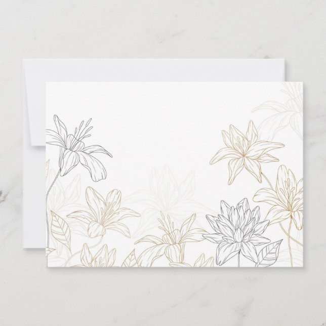 Carte de note plate (Devant)