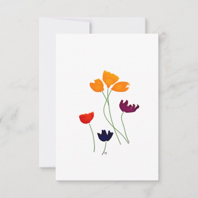 Carte de note plate (Devant)