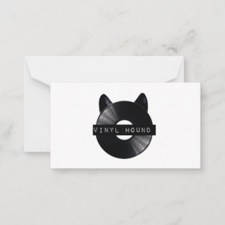 Carte de note plate de 3,5 po x 2 po