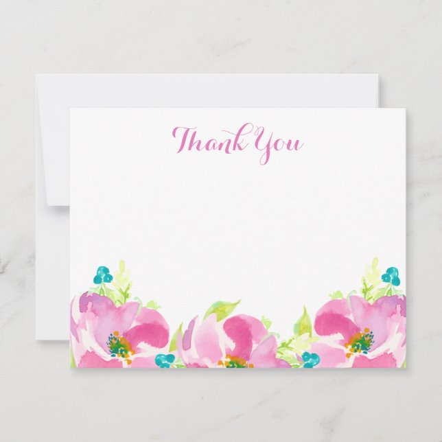 Carte de note plate faite sur commande de (Devant)