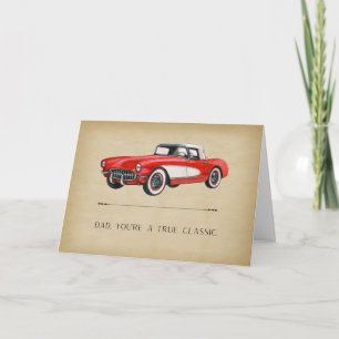 Carte de note pliée True Classic