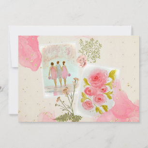 Carte de note pour amie