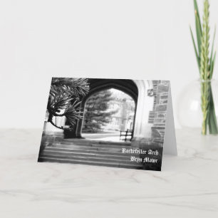 Carte de note Rockefeller Arch Bryn Mawr