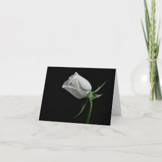 Carte de note rose romantique