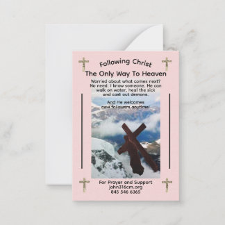 Carte de note spirituelle