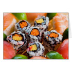 Carte de note Sushi & Rolls