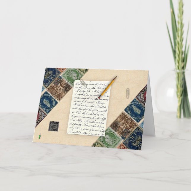 Carte de note Timbres (Devant)