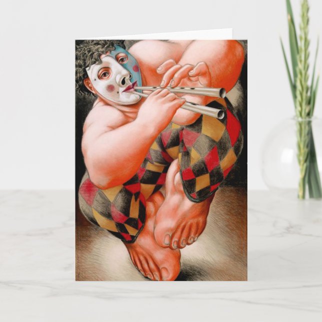 Carte de note Tom X "Dancing Jester" (Devant)