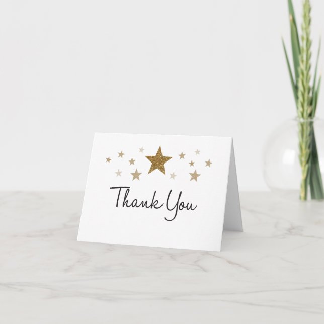 Carte de note Twinkle Twinkle Thank You (Devant)