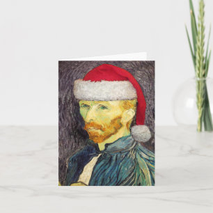 Carte de note Van Gogh Père Noël