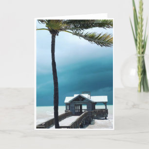 Carte de note vierge avant la tempête<Blank Inside