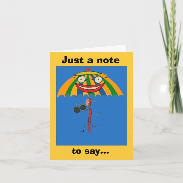 Carte de notes (Devant)