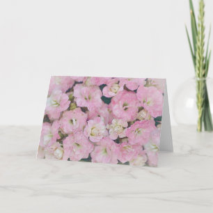 Carte de notes d'art Soft and Dreamy Rose Flowers