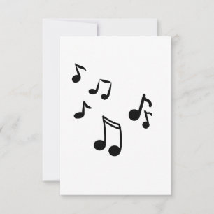 carte de notes de musique